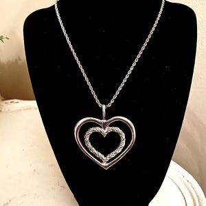 DOUBLE 🖤 Heart NECKLACE